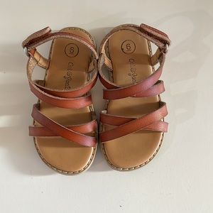Cat and Jack strappy sandals toddler size 6